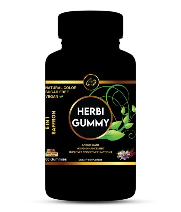 5 In 1 Sugar-Free Saffron Gummy 88.5mg